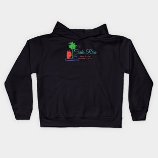 Costa Rica – Pura Vida – Surfing Is Life Kids Hoodie